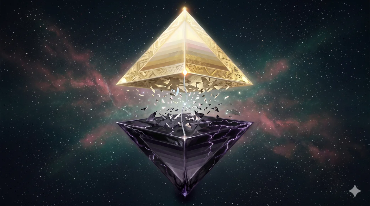 Alpha-verse and Omega-verse structure: two nine-density cosmological systems joined at the Null Zone